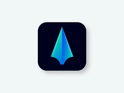 App logo design for NFTs marketplace app logo app logo icon crypto graphic design harpoon interface logo logo design marketplace modern nft nfts ocean open sea trading ui ux