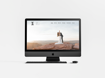 SnapShot Wedding Photography Website Design branding design graphic design illustration logo typography ui ux