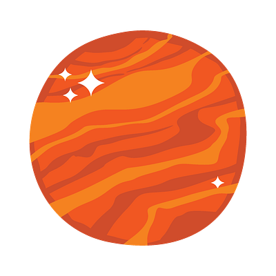 Jupiter Planet Vector Cartoon jupiter vector