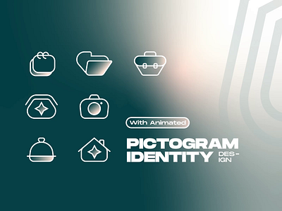 vizor animated pictograms animated brand identity branding graphic design icon icon pack motion graphics pictogram ui ui icons visual identity