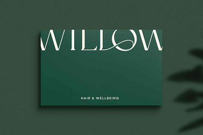 Willow hair & Wellbeing Branding brand brand design branding design designer devon designer exterior design graphic design hair wellbing hair salon icon illustration logo salon branding shop front typography vector willow