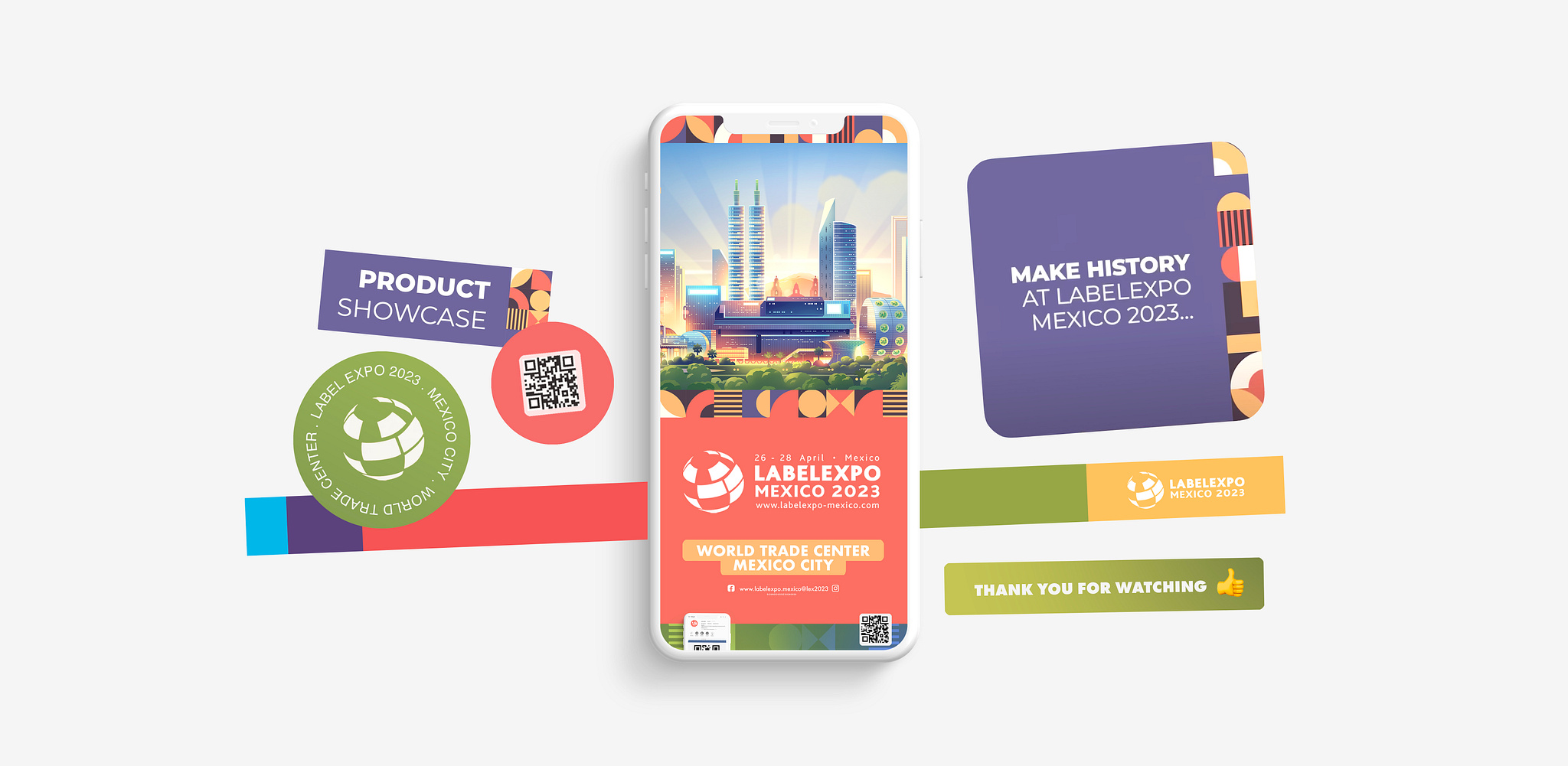 Label Expo Mexico stickers by Romain Trystram on Dribbble