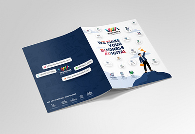 Brochure Design 3. branding design graphic design illustration ui ux vector