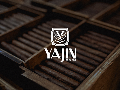 YAJIN Logo Design branding graphic design logo logo design logotype tobacco