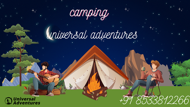 camp in Ananthagiri hills by Meghali Sahu on Dribbble