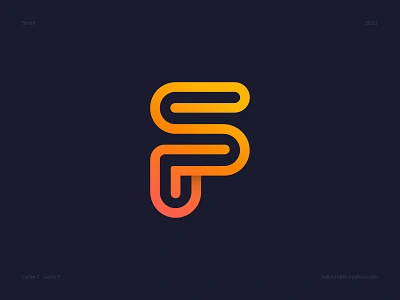 SF mark a b c d e f g h i j k l m n brand branding creative ecommerce f fs gradient icon lettermark logodesigner logoforsale mark modern monogram o p q r s t u v w x y z s sf simple vector