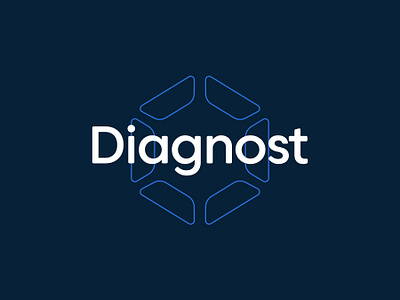 Diagnost brand brand identity brandbook branding design graphic design logo logofolio logotype