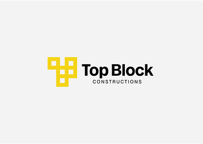 Topblock | Logo Design 2d 3d animation brand identity branding construction design dribbble graphic design illustration inspiration logo logomark logotype minimal modern startup ui vector