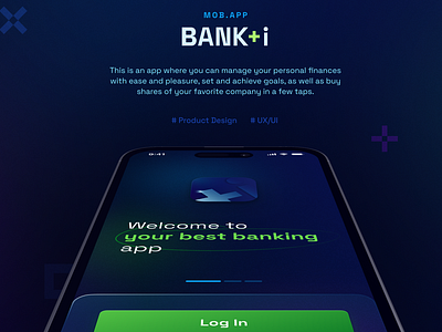 Fintech Banking App app bank banking branding card design finance graphic design illustration investmetns logo managment product typography ui ux vector