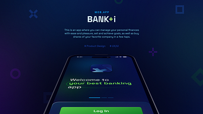 Fintech Banking App app bank banking branding card design finance graphic design illustration investmetns logo managment product typography ui ux vector