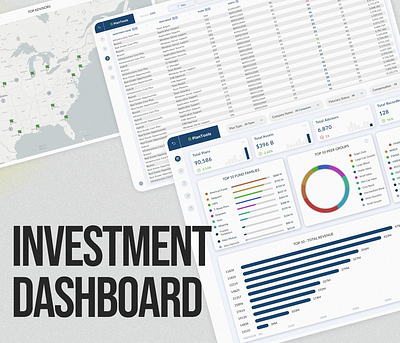 Plan Tools - Investment dashboard | 💛💙 dashboard dashboard ui dashboard ui ux design design. e commerce ecom figma graphic design invest investment landing landing page ui ux web site
