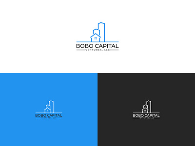 Bobo Capital Real Estate & Mortgage Logo bobo capital bobo capital logo brand brand identity branding combine logo logo logo design real estate logo