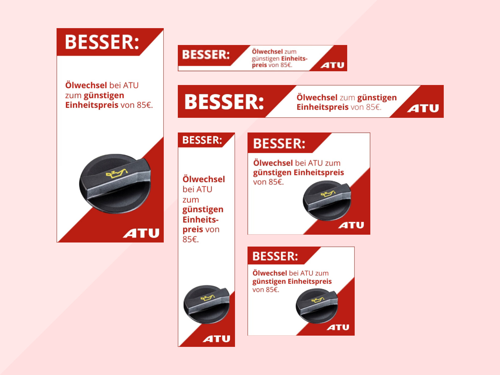 ATU - Animated HTML5 Ads ad image ads banner ads design animated animation banner banner ads branding creative display ads google ad banner html5 html5 ads online store tire