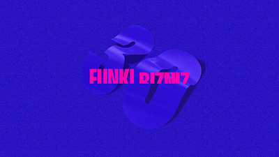 Fast text motion effect - FUNKI BIZNIZ animation graphic design motion graphics typography