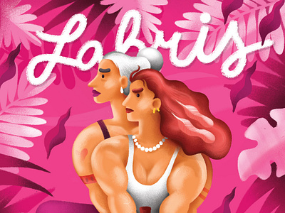 Labris warriors adobe art creative design digital art illustration lesbians lgbt lgbtq queer warrior woman women