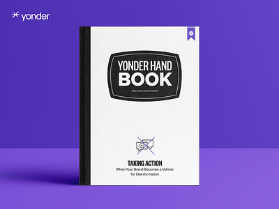 Yonder Handbook book cover book design book mockup cover cover art cover design graphic design handbook handbook cover handbook design minimal cover minimal cover art minimalist cover print simple cover