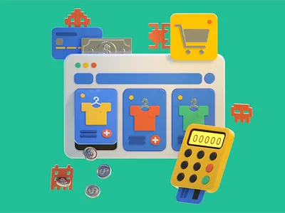 3D Illustration for Astra.com 3d 3danimation 3dart animation b3d blender blender3d branding c4d cinema4d colorful design geometric illustration loop motion render set simple uiux