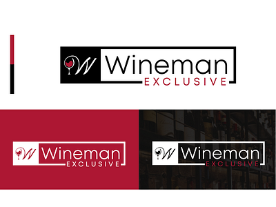 Wineman branding design graphic design illustration logo minimalist logo vector