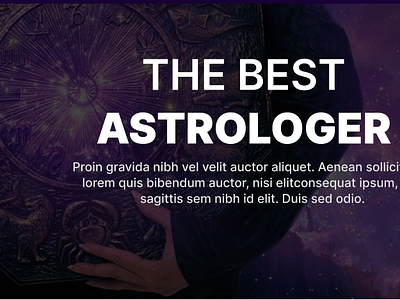 Astrology Website Design animation astrologydesign design figma figmadesign logo ui website websitedesign