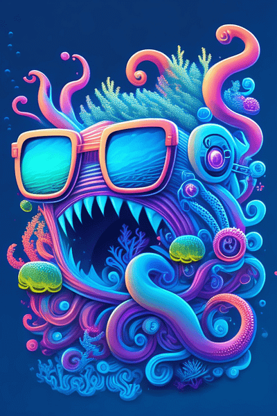 Sunglass Ocean Monster sunglasses