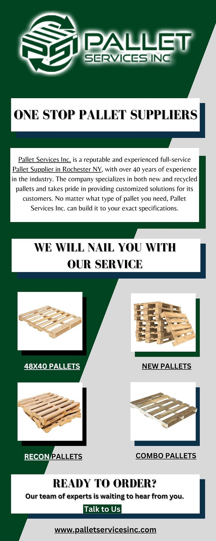 Pallet Suppliers Rochester NY by pallet service on Dribbble