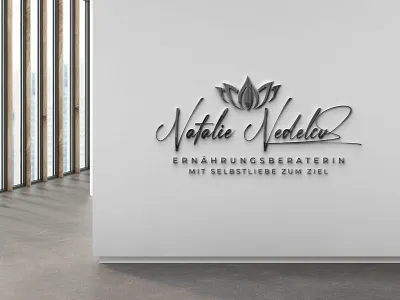 Feminine Logo Design beauty logo brand identity branding corporate corporate design design feminine logo handwritten logo illustration logo logo contest logo design logo maker lotus logo minimal logo modern logo popular logo signature logo unique logo yoga logo