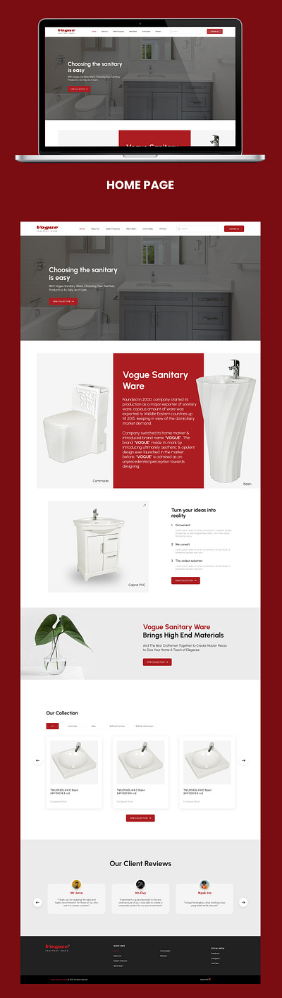 Sanitary Company Website Ui branding design graphic design graphics logo ui ui design uiux web web kit webdesign webkit