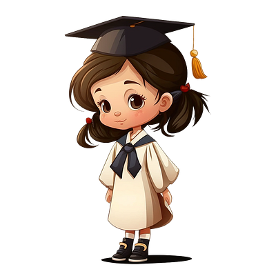 The graduation clip art anime clip art clipart digital design digital stickers mock up