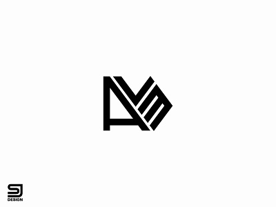 am pm logo by Voov Studio on Dribbble