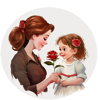 Happy Mother's Day digital design graphic design mock up mothers day design