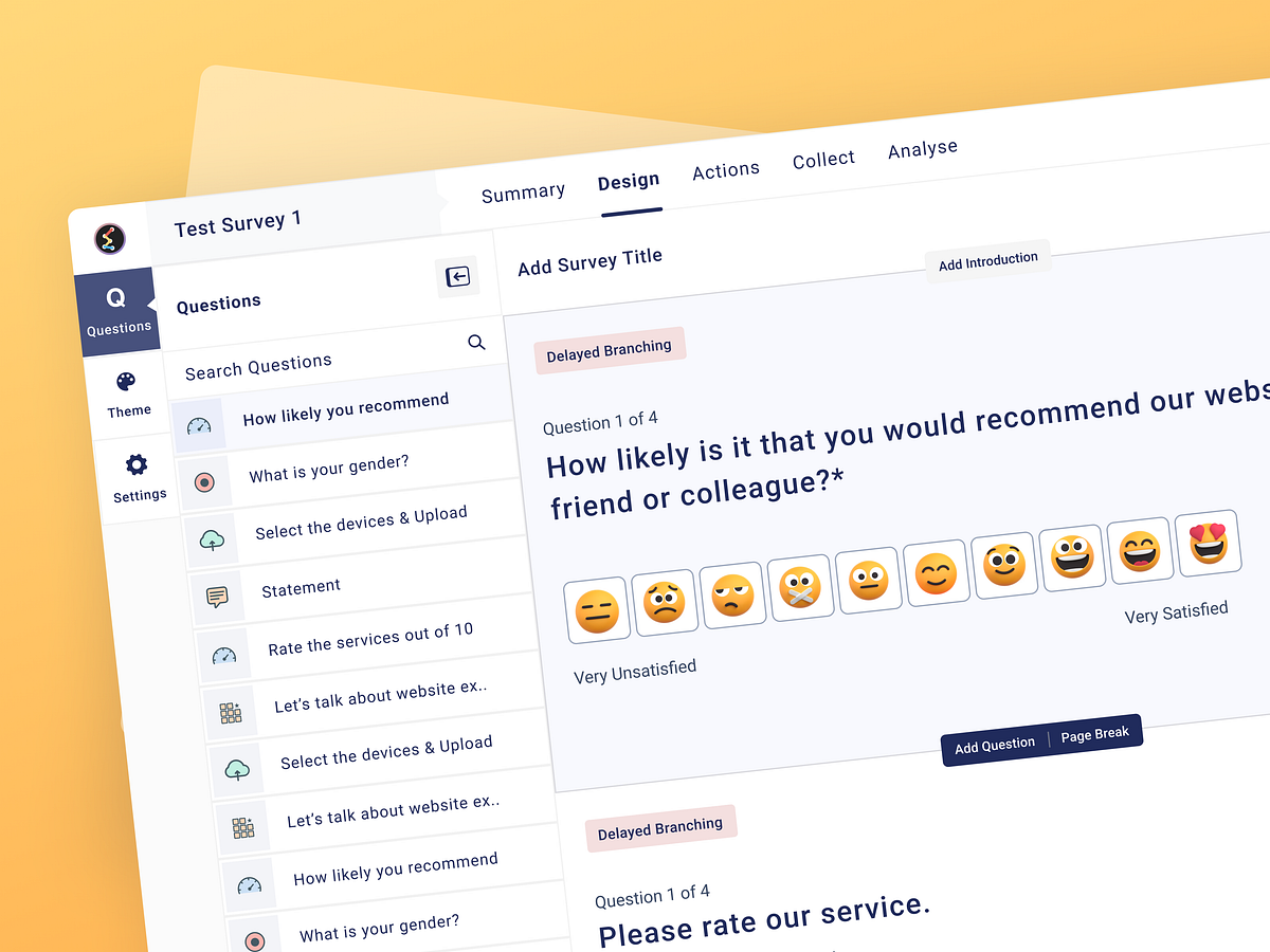Browse thousands of Questionnaire UI Design images for design ...