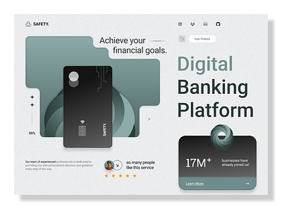 Finance - Design Concept banking design concept finance green home homepage landing landingpage minimalism uidesign uiux userinterface ux design web design web page web site webpage