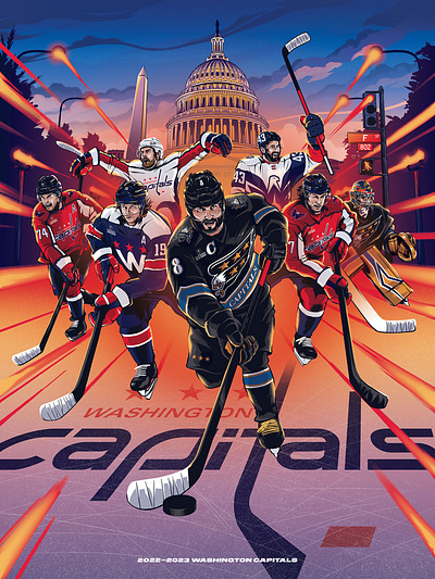 Washington Capitals by Ryan Lynn on Dribbble