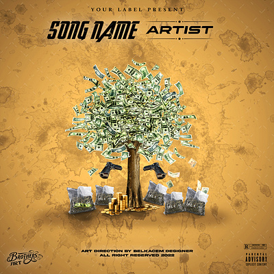 Tree of money – Premade cover art album cover art cd cover cover art design graphic design illustration mixtape cover