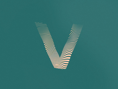 Letra V 36daysoftype 36daysoftype v 36daysoftype10 alphabet creative design gradient grain graphic design illustration letra letra v letter letter v type type design type designer typography v waves