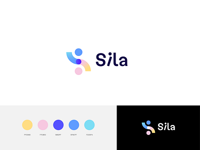 Sila | Visual Identity brand identity branding colors conncetion identity logo concept logo design modern logo program software ui ui design web3