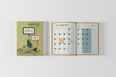 Agenda - FNDE Educa design digital art graphic design illustration infographic planner