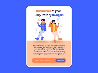 Daily UI #026 - Subscribe daily ui modal subscribe ui ui design