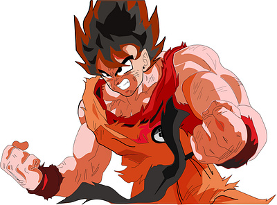 Illustration! Goku :)