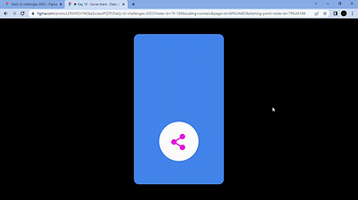 DailyUI Day 010 - Social share animation dailyui dailyuichallenge dailyuico day010 design figma figmadesign icion iconography socialshare ui uidesign uiuxdesigner
