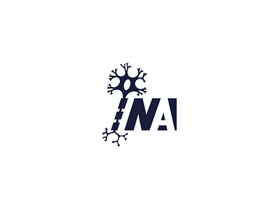 INA - Isfahan Neuroscience Association branding strategy logo professional image