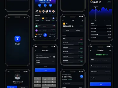 Crypto Wallet Mobile App Design after effects animation crypto app crypto app motion crypto currency crypto trading crypto wallet crypto wallet mobile app crypto wallet mobile app design cryptocurrency ethereum exchange financial app fintechapp interaction mobile app mobile app design mobile ui motion graphics nft