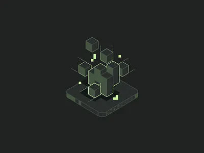 Iconography motion graphic for Web3 company abstract agency blockchain case study crypto cryptocurrency dark decentralize design future graphic design icon iconography illustration motion graphics uiux web design web3 website