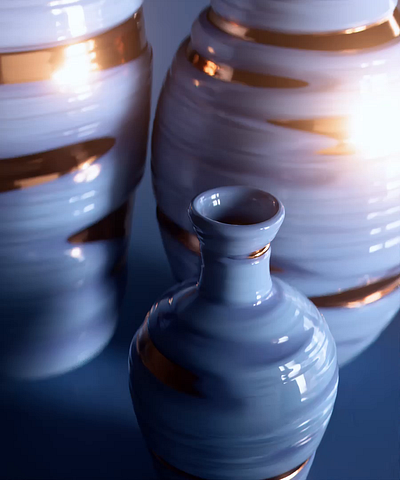 Ceramics 3d animation c4d redshift