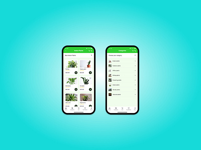 Plant Ordering App design process product design uiux design user experience design ux ux design