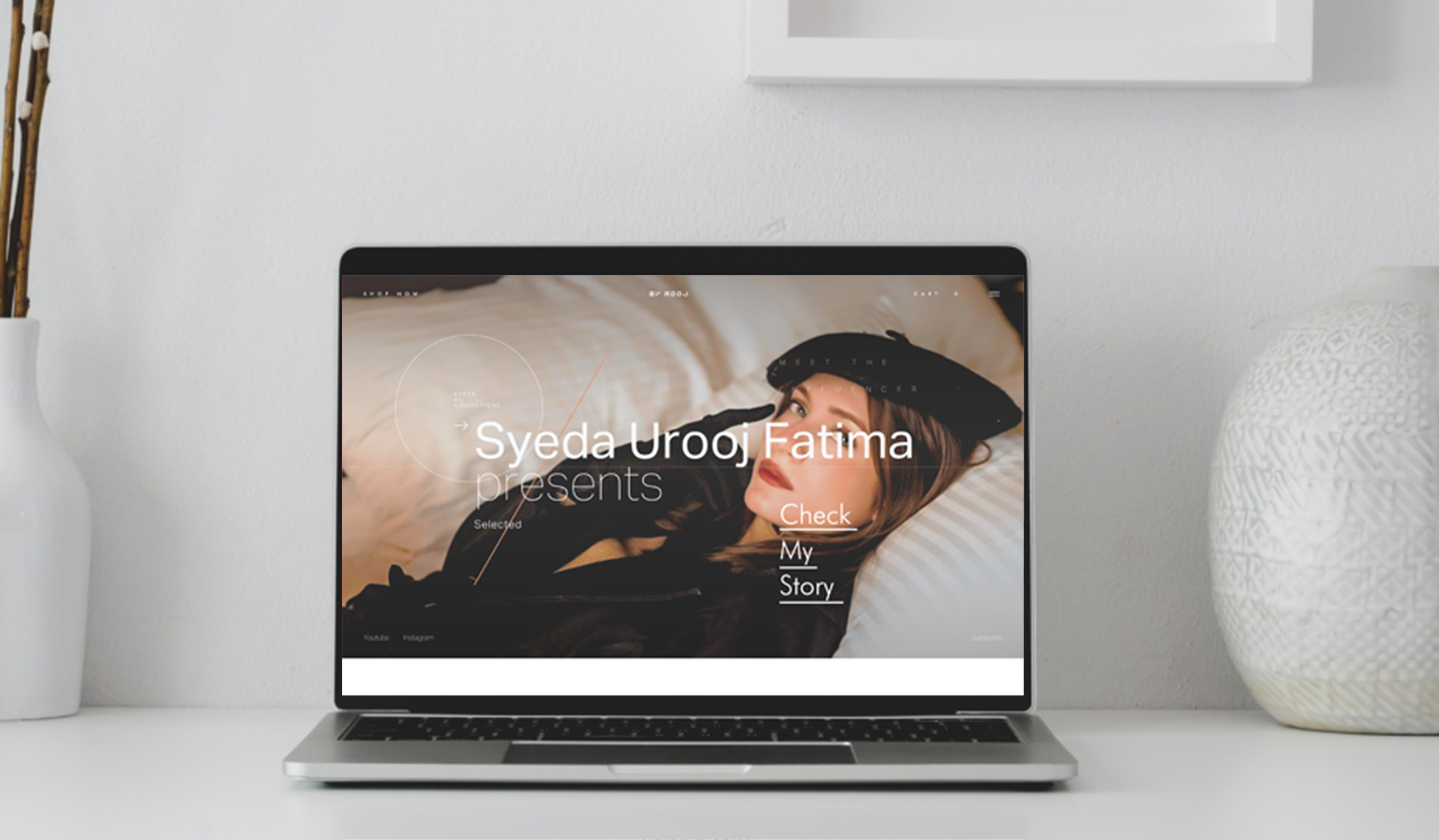Digital Fashion Influencer | Portfolio Website Design accessories adobexd branding clothing design digitalinfluencer digitalinfluencerwebsite doctor easternwear fashion instagram instagramaccount landingpage marketing pexels portfolio portfoliowebsite uiux website westernwear