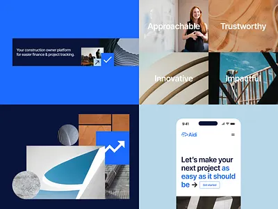 Aidi - North Modern branding construction design ui ux
