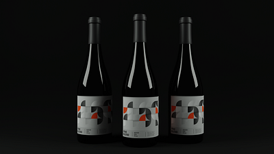 wine bottle in blender 3d animation blender bottle graphic design motion graphics render three js ui wine winebottle
