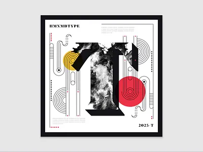 36 Days of Type | T (2023) 36days t 36daysoftype 36daysoftype10 design experimental experiments graphicdesign illustration t type typography