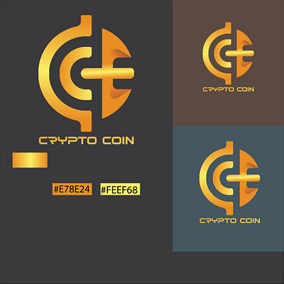 Crypto logo design animation branding graphic design logo motion graphics